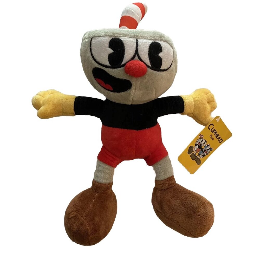 Cuphead Plush Doll Animated Video Game Toy 2018 Fiesta 14"